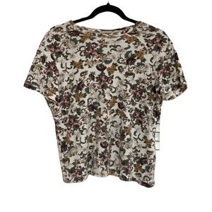 floral printed top
